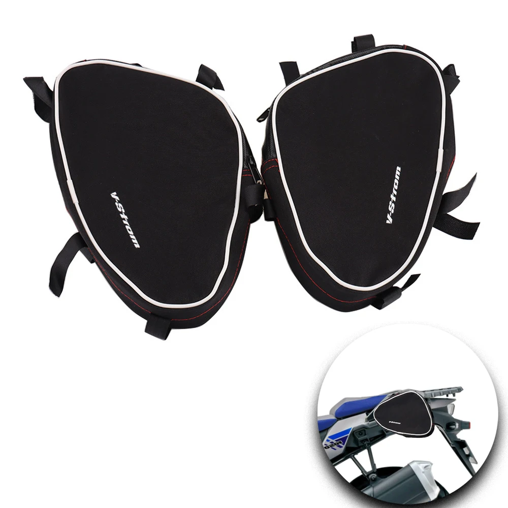 

Motorcycle Frame Crash Bars Waterproof Bag Vstrom DL 650 Bumper Placement Bag Fit For SUZUKI V-Strom DL650 DL1000 2014-2023