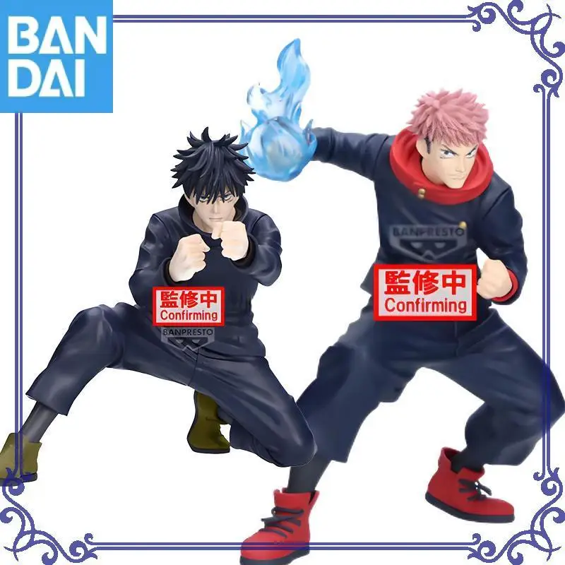 

100%Original Bandai Namco Banpresto Jujutsu Kaisen Maximatic Yuji Itadori Megumi Fushiguro Anime Figure Model Collector Toy Gift