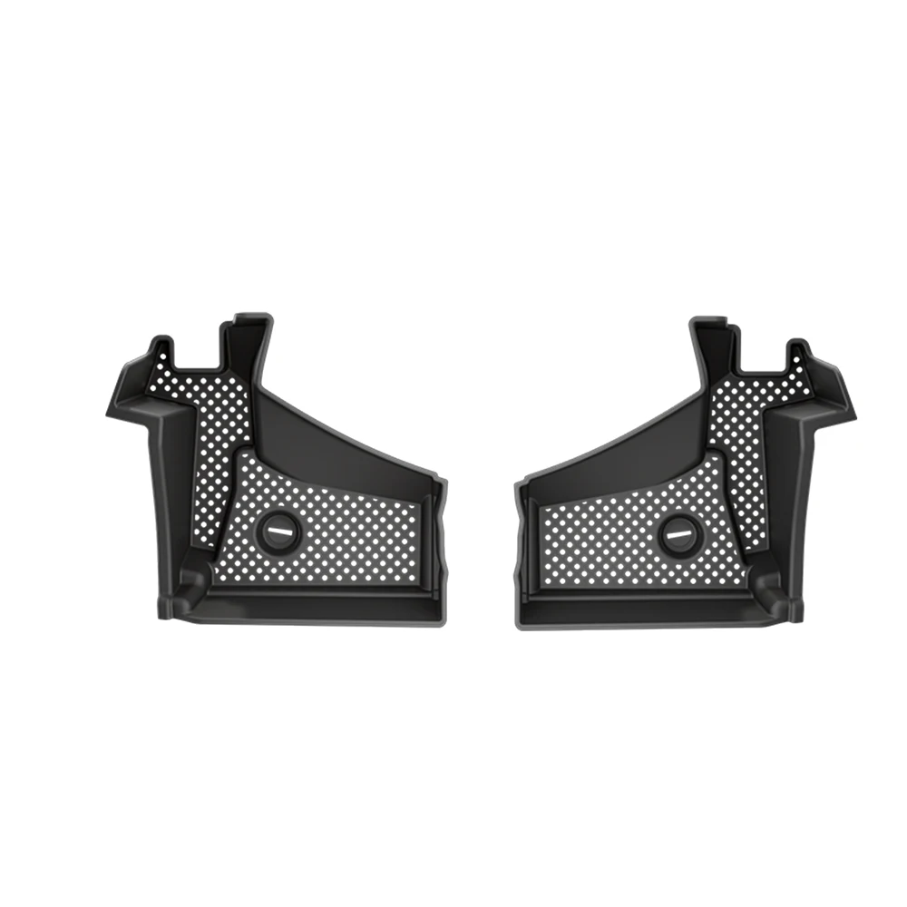 For Toyota RAV4 2026-2028  Engine Bay Side Water Drain Channel ABS Black Cover Trim 2PCS with Paper Box Package Accessories