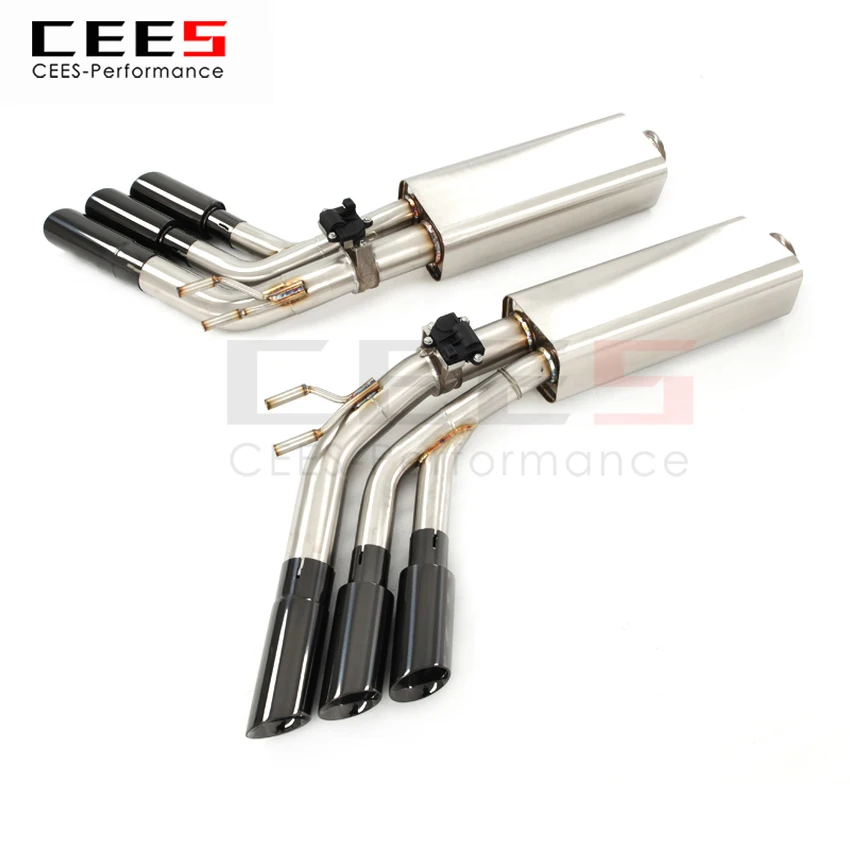 

CEES Exhaust System For Mercedes-Benz G63 Stainless Steel Valve Muffler Catback Escape Tubo Escape Coche Terminale Scarico Auto