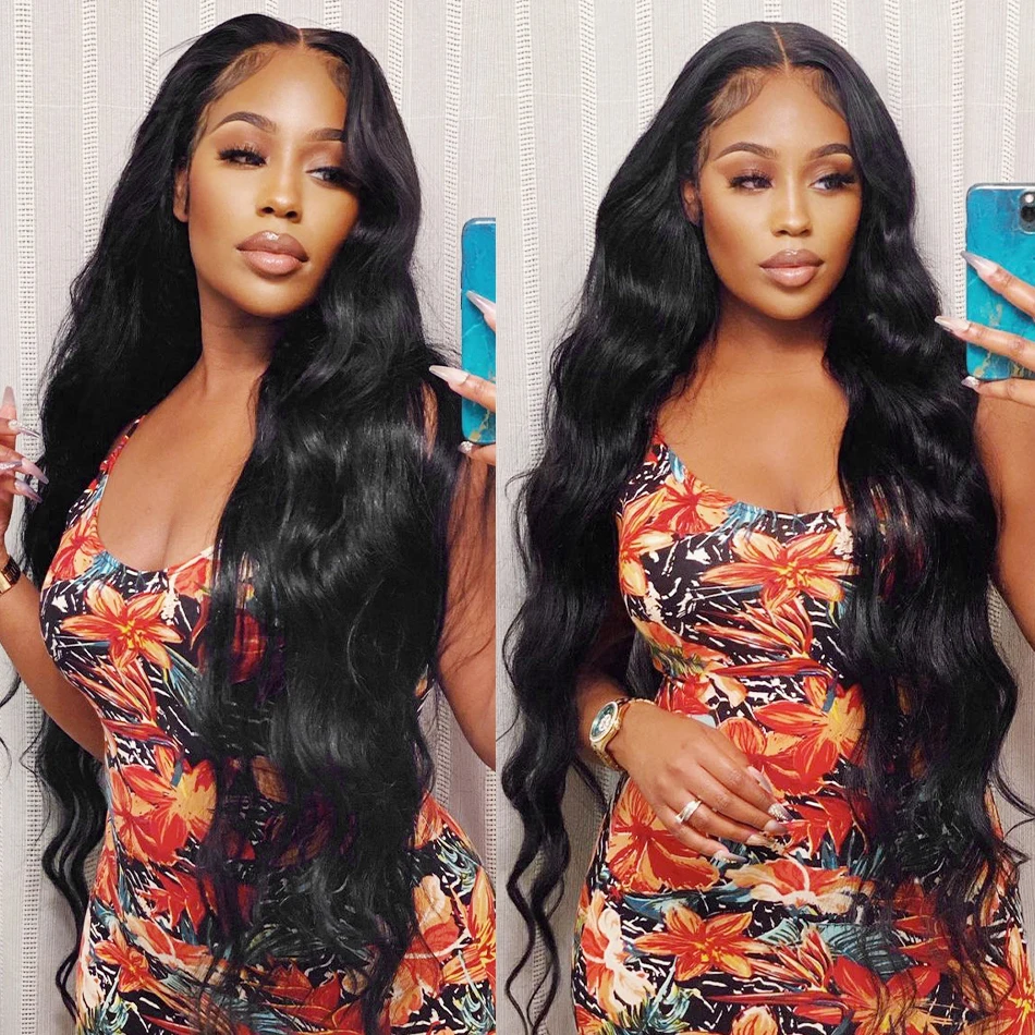 บราซิล Hair Weave Bundles หลวม Body Wave 28 30 32 \