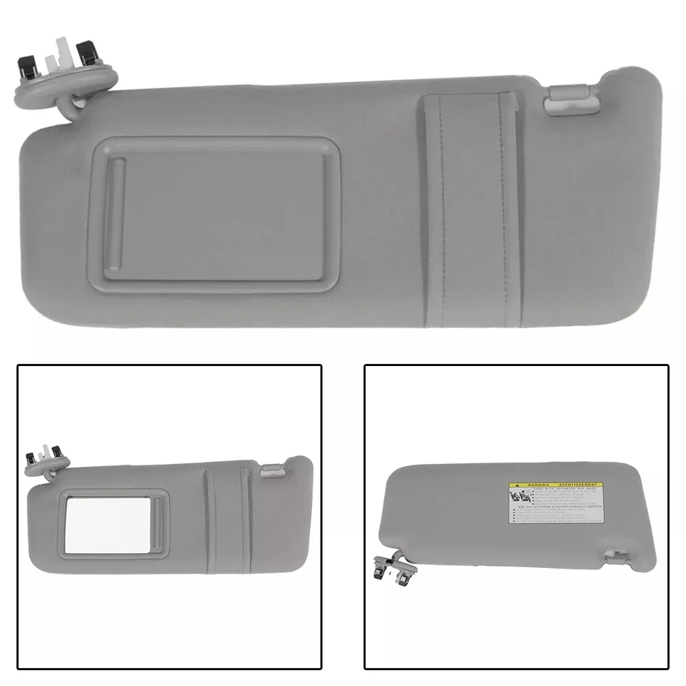 For Toyota 07-11 Car Sun Visor Sunvisor Left Driver Side Sunshield Sunshade Sunroof Shield 4320-42420-B0 7432042420B0