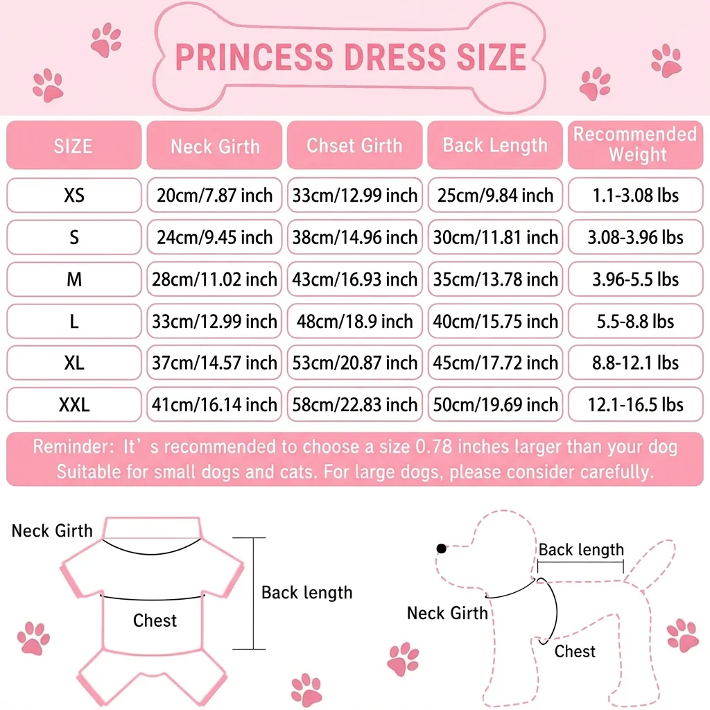Vestido de cumpleaños pastel y globos para perros pequeños, medianos - imagen 5