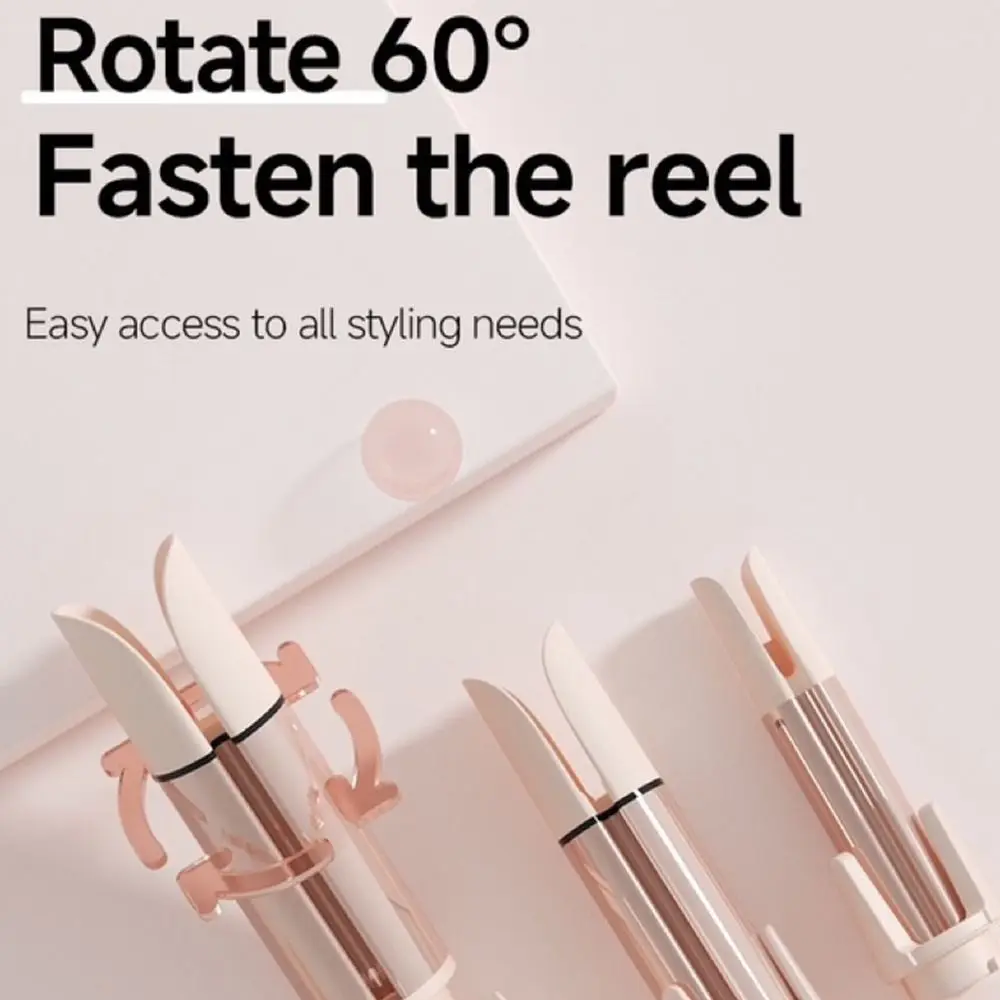 Ceramic Automatic Hair Curler 5-in-1 Negative Ion Iron Hair Straightening Comb Anti-scald Automatic Curling Egg Curler Hair Care