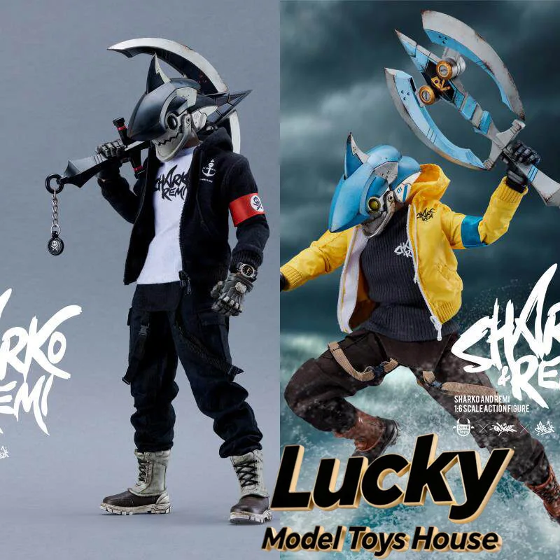 Devil Toys Original 1/6 Scale Ocean Guardian SHARKO & REMI Cloth