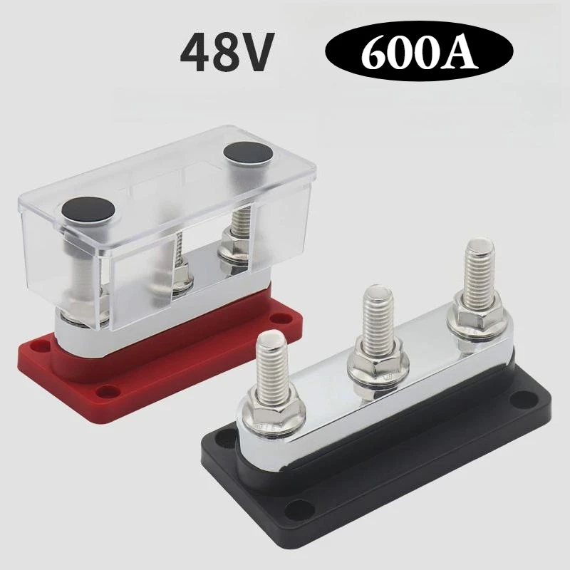 

600A M10 Высокоточная линия раковины, шина RV Yacht Line Conversion Bus Bar 48V3, кабель раковины, медный клеммный разъем