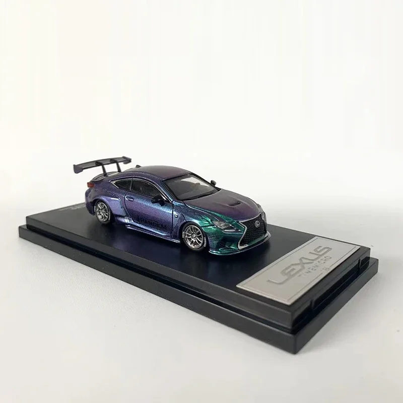 Tempo Micro Die-Cast veículo exibição coleção, modelo carro, RCF liga, 1:64