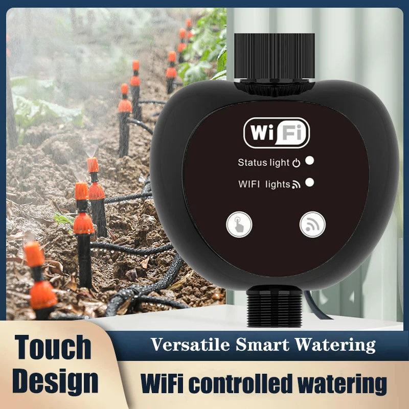 

Garden Wifi Watering Timer Smart Automatic Wifi Irrigation Controller Phone Remote APP Controller Water Valve Watering System