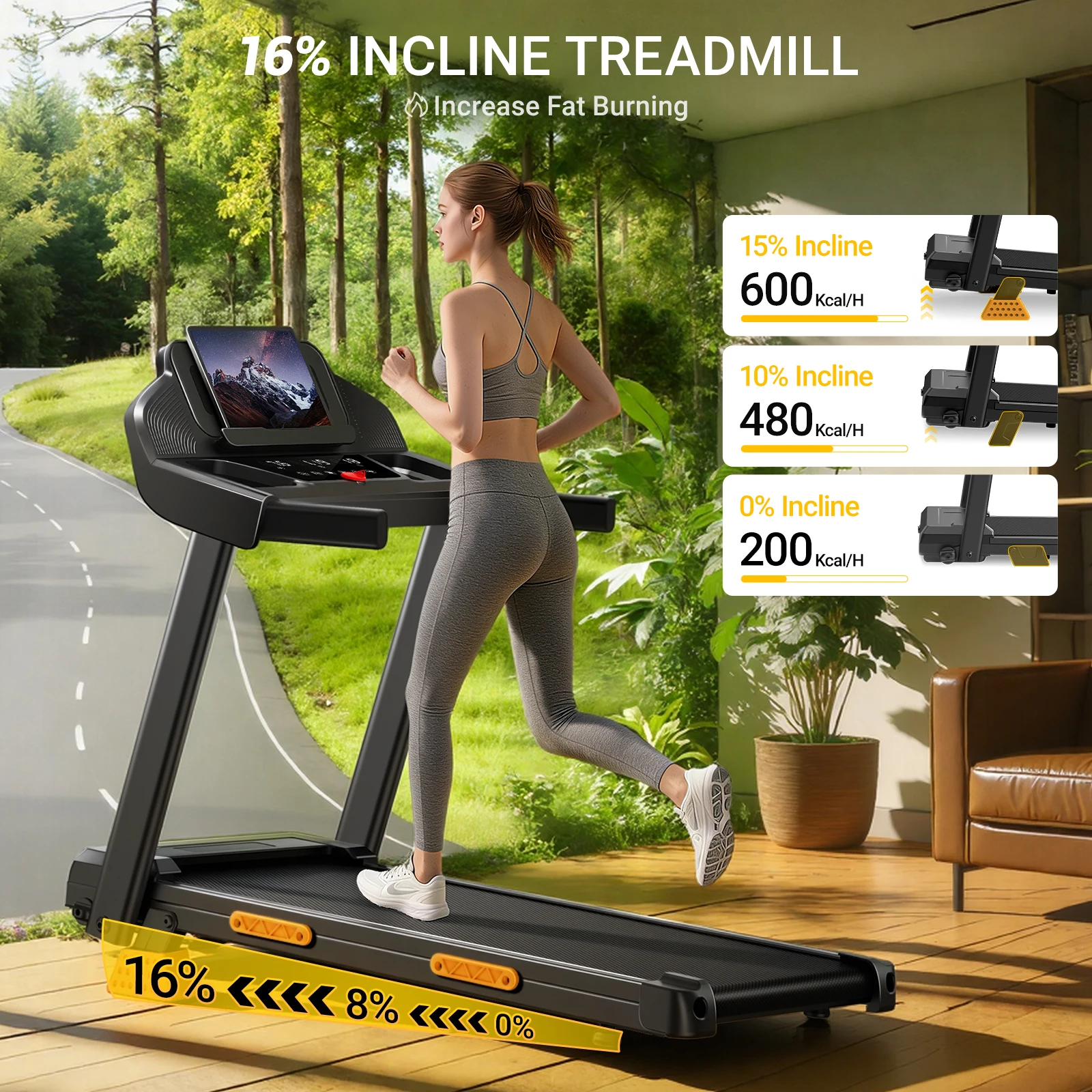 ROBORE SF20 家庭用インクライントレッドミル、手動 - Running Gear Motor のレビューと価格