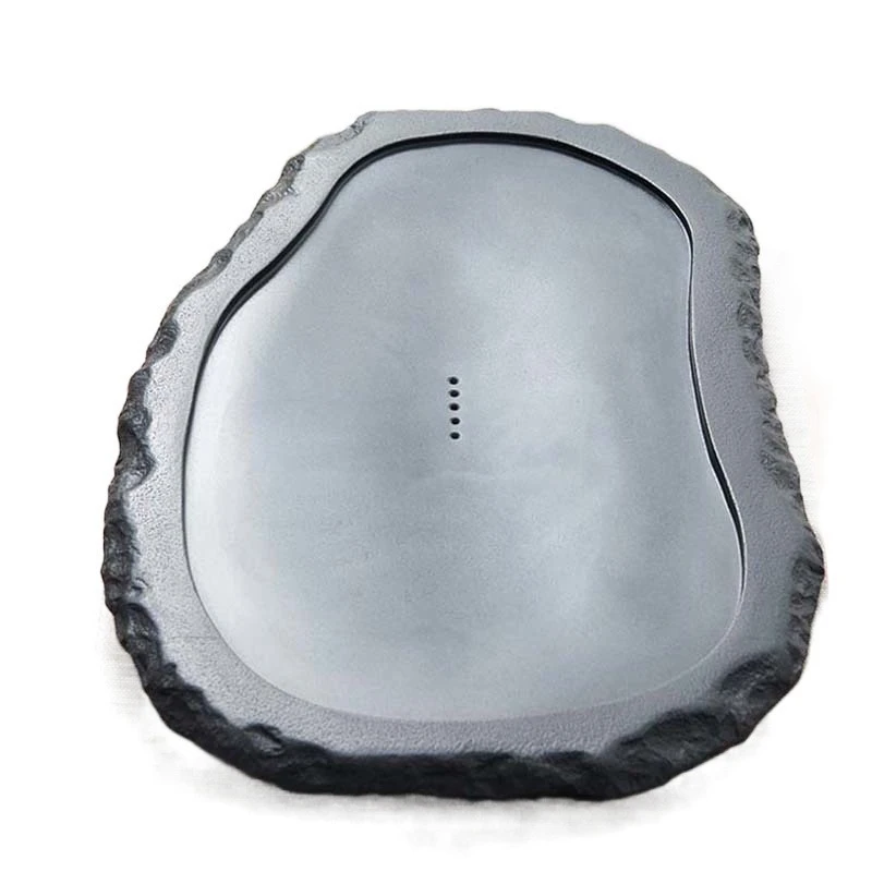 

Natural Wujinshi Tea Tray Household Simple Tea Table Tea Sea Modern Small Dry Brewing Tray Office Gong Zhao Zhiwu