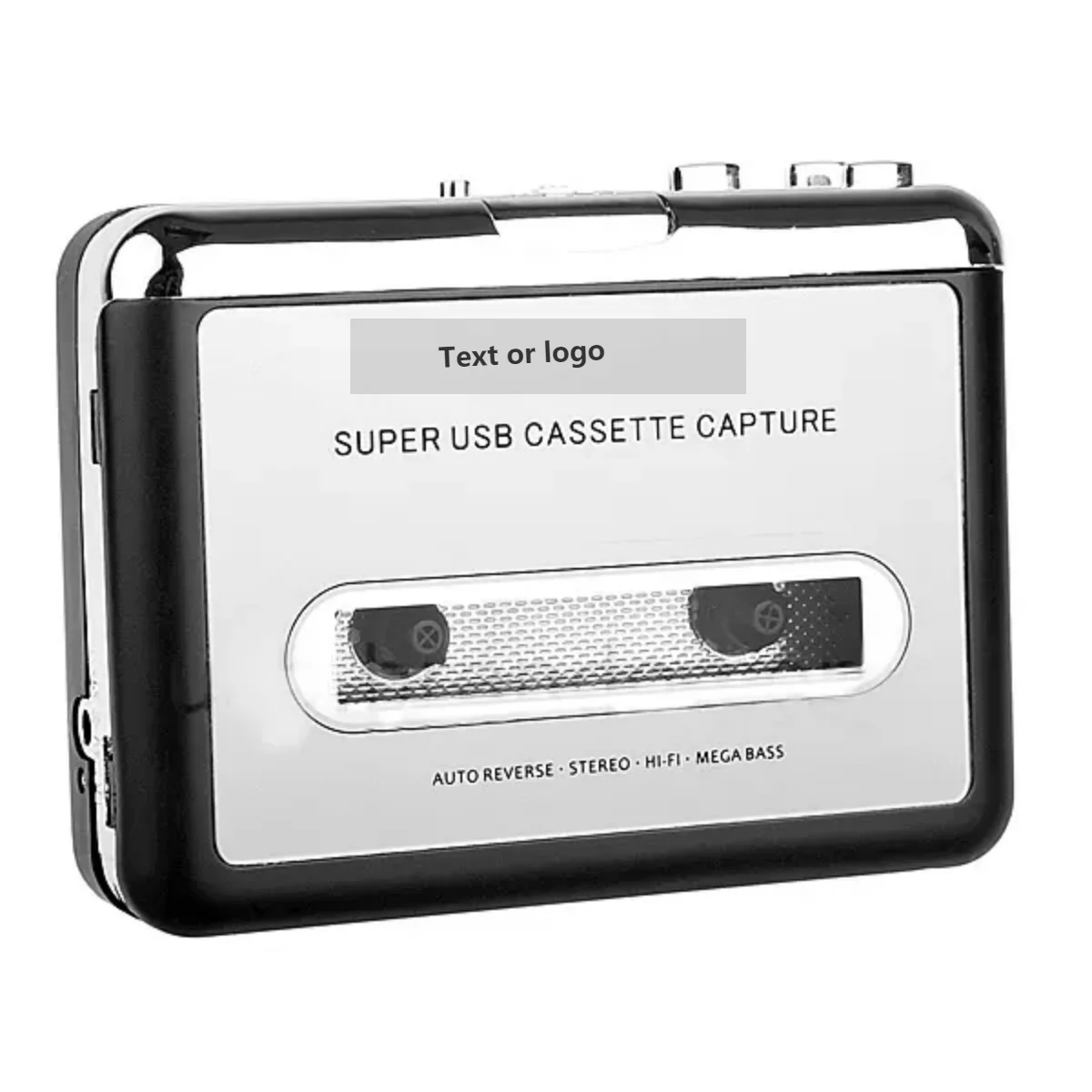 

Best Selling Factory sale Clear Hype USB Tape Express Audio Cassette to MP3 Converter Auto Reverse Cassette Player