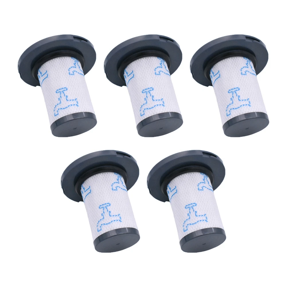 5Pcs Washable Filter for ZR009007 RH9890WO, RH9879WO, X-FORCE FLEX Rod Vacuum Cleaners Parts Accessories