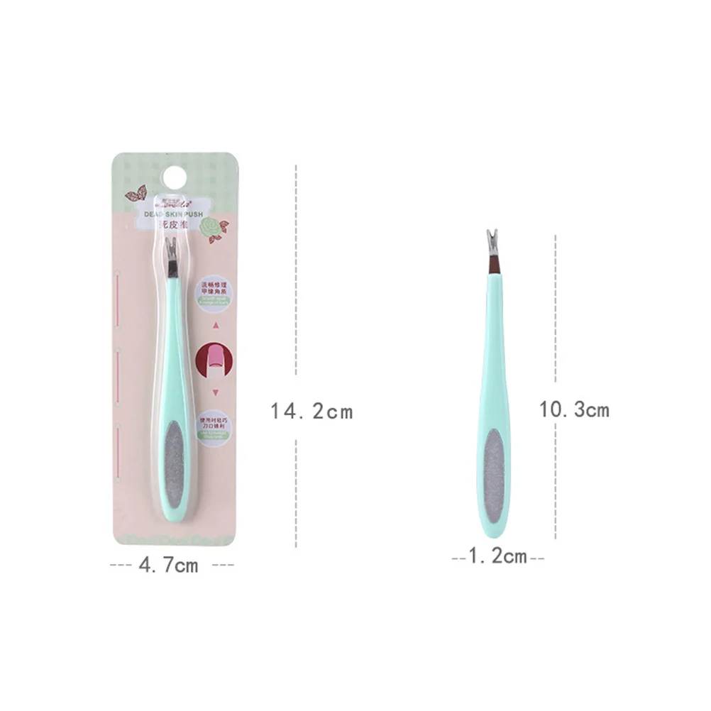 2Pcs Professional Nail Manicure Tool Emery Boards Buffers Natural False Nails Extensions Design Portable Washable