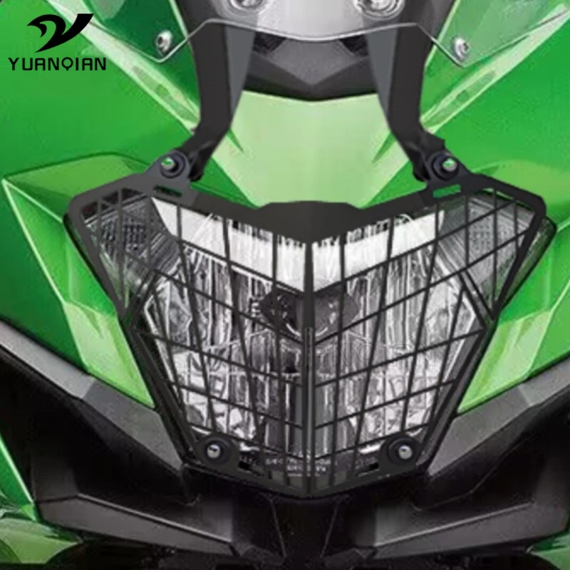 

Мотоцикл с ЧПУ для Kawasaki Versys X300 X250 VERSYS 300 VERSYS 250 VERSYS-X 300 250 ABS, защитная крышка для фар, решетка