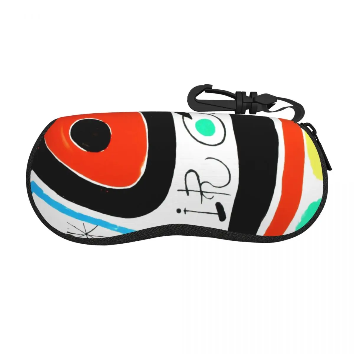 Estuche para gafas de sol personalizado Joan Miro, arte abstracto, para mujeres y hombres, caja protectora para gafas de sol surrealismo suave