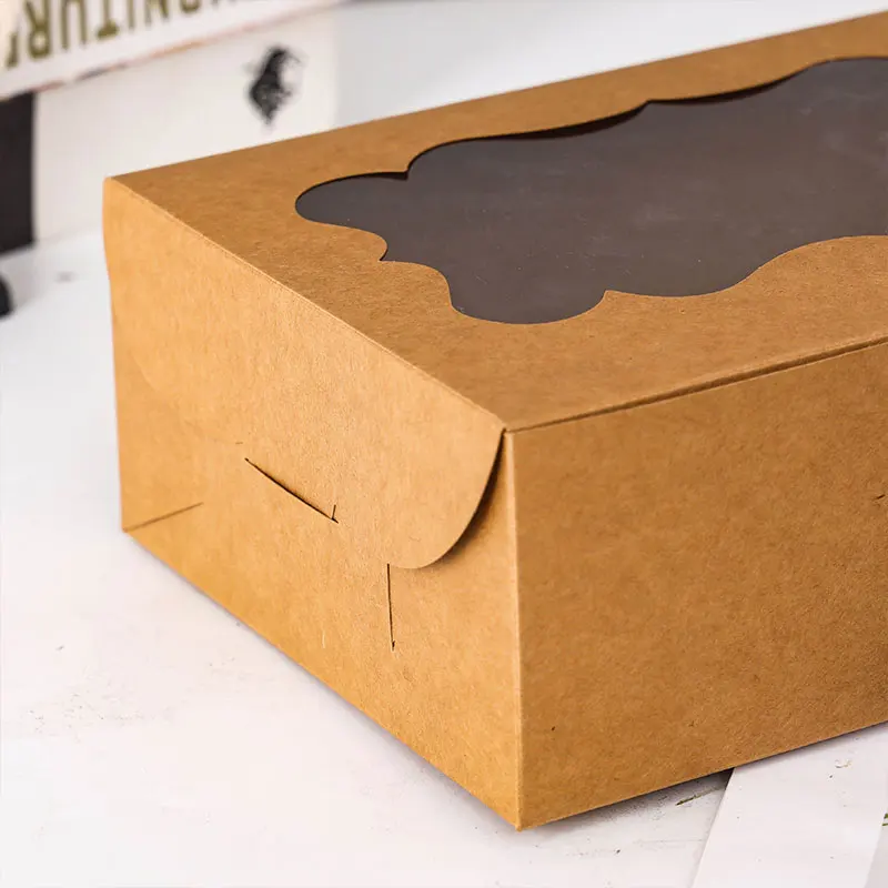 Square Cake Carriers Gift Box, 10pcs Set