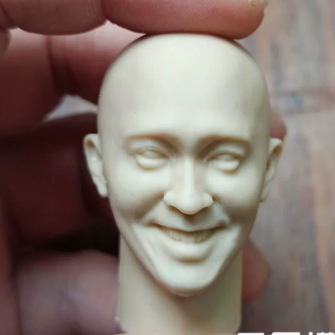 Stephen Chow Male Head Sculpt actor Movie star 1/6 Scale Model Soldier toys  Fit 12'' Inch  Figure Toys