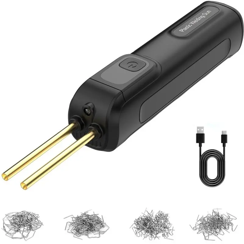 SHGO-USB Rechargeable Handheld Cordless Plastic Welding Machine Hot Stapler Welder Repair Tool For Car Bumper