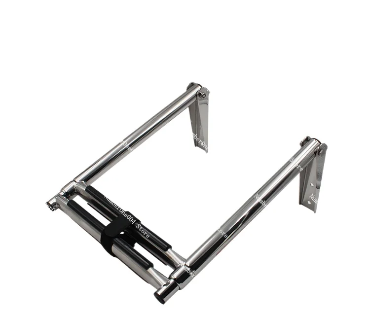 

Stainless Steel Boarding Yacht Launching Marine Boarding Yacht Stairs Folding Retractable Ladder