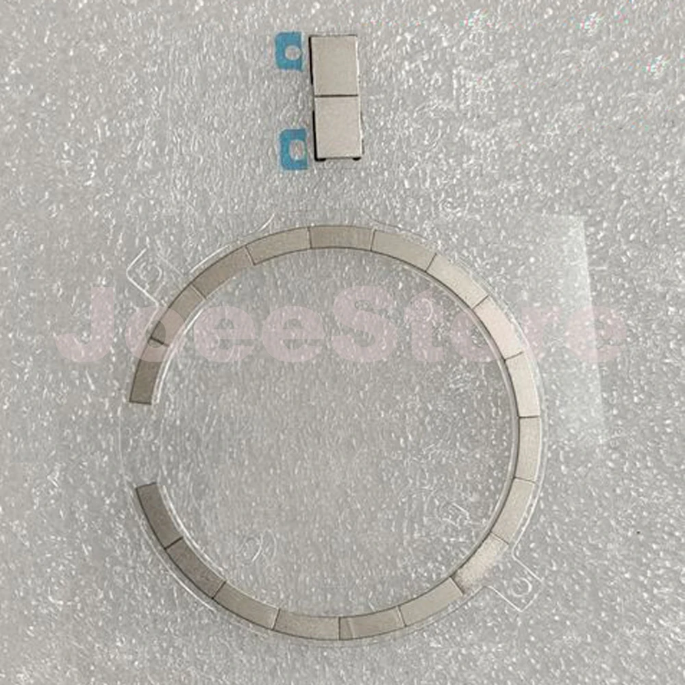 2pcs Magsafe Magnetic Metal Ring For iPhone 15 12 13 14 Pro Max Mini Plus Back Housing Glass Wireless Charging Magnet Repair