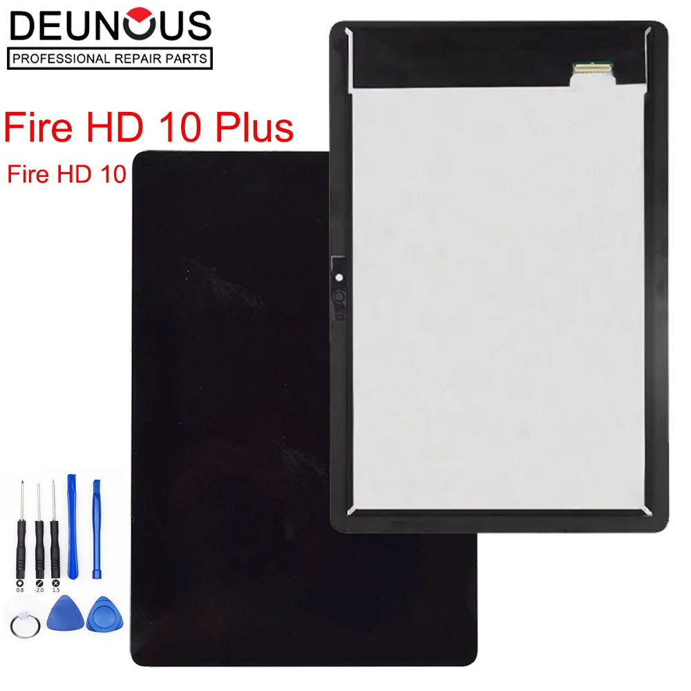 

10.1" AAA+ for Amazon Kindle Fire HD 10 2021 LCD HD10 11th Gen 2021 T76N2B T76N2P LCD Display Touch Screen Digitizer Assembly