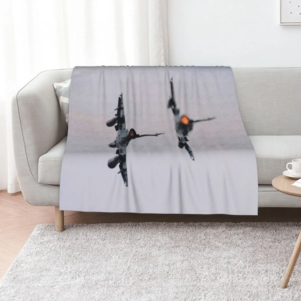 Mirage Double Power Throw Blanket Faux Fur Soft Warm Blanket for Bed