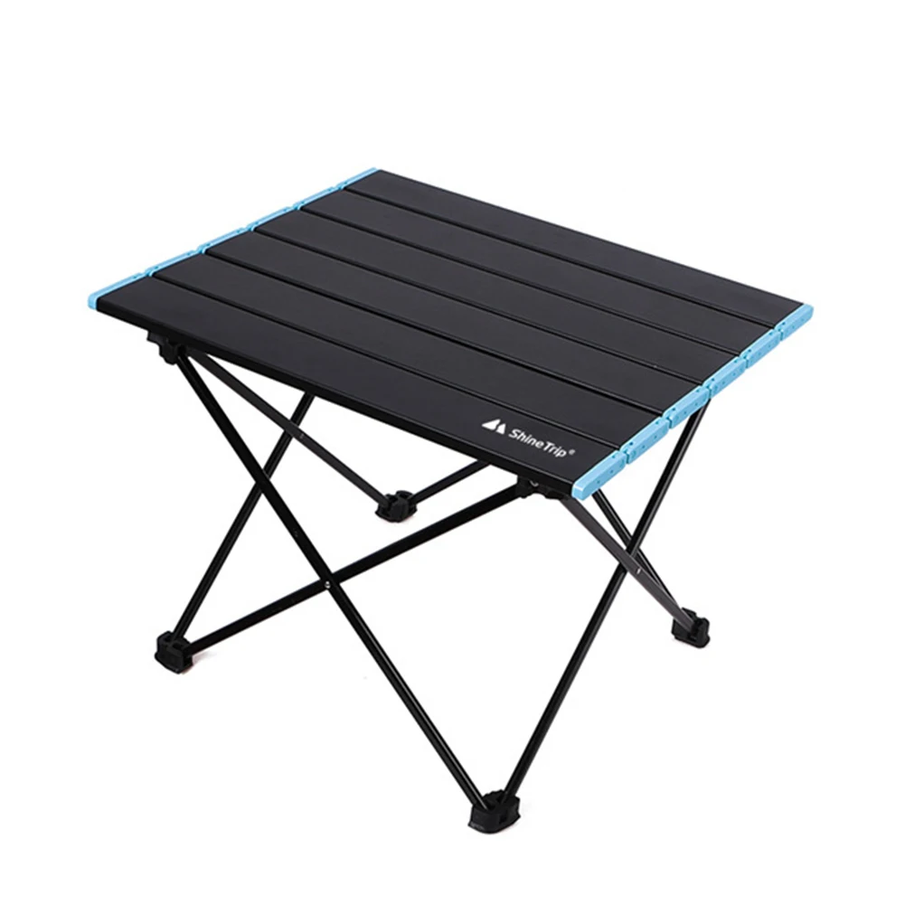 Outdoor Camping Table Portable Foldable Desk Furniture Computer Bed Ultralight Aluminium Hiking Climbing Picnic Folding Tables