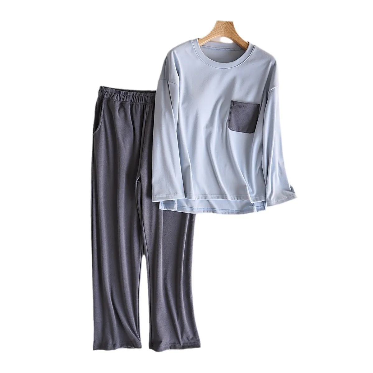 بيجاما موهير Invierno جديد رشاقته المخملية ملابس خاصة لبدلة النوم وسادة للصدر النساء بيجامة مجموعة الصوف ملابس المنزل الدافئة #6