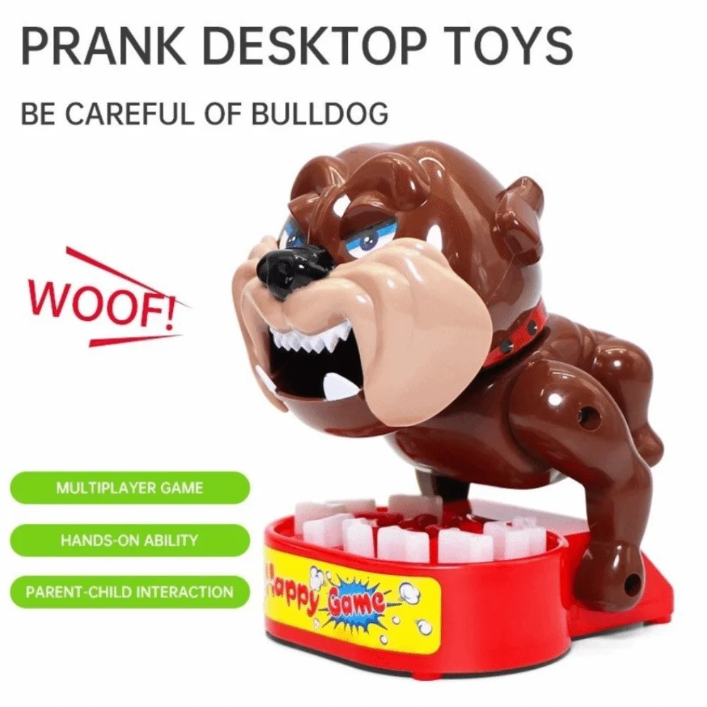 

Plastics Flake Out Bad Dog Games Simulation Multifunctional Dog Tabletop Game Collection Craft Decor Finger Bite Scary Game
