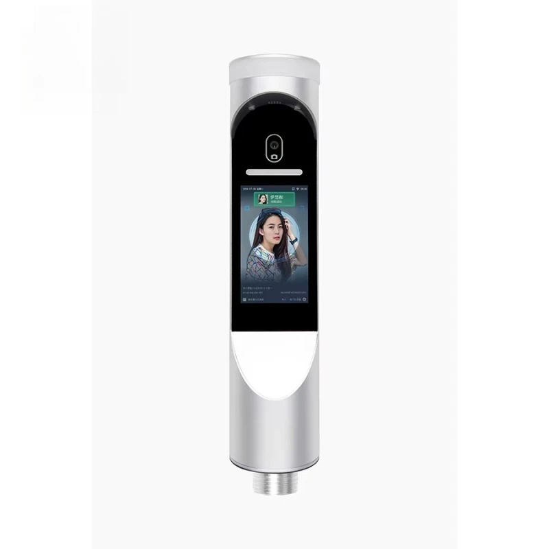 Outdoor Face Recognition Attendance Access Controller Cylindrical Shape Waterproof Camera Intelligent Access