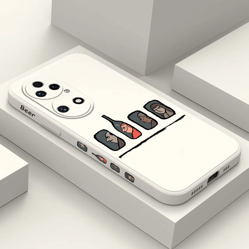 

Beer Window Phone Case For Huawei P50 P40 P30 P20 Nova 10 10SE 9 9SE Mate 50 50E 40 30 20 Pro Lite P Smart 2021 Y7A Cover