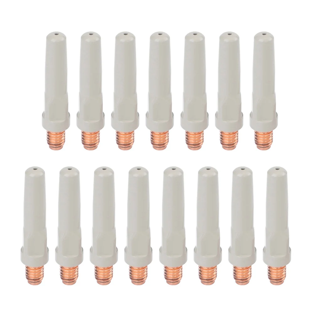 

15PCS Welding Tips Non-Stick Welding Tips For Professional Use Efficient Welding Performance For 15AK Torch 40*1.2mm