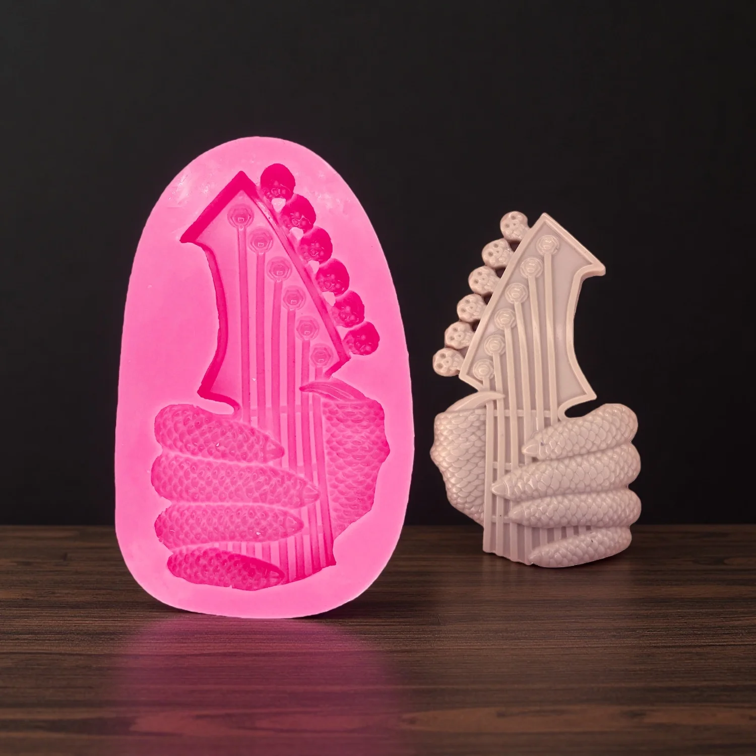 Music Notes Resin Silicone Mold Fondant Chocolate Candy Crystal Epoxy Soft Clay Bake Tool