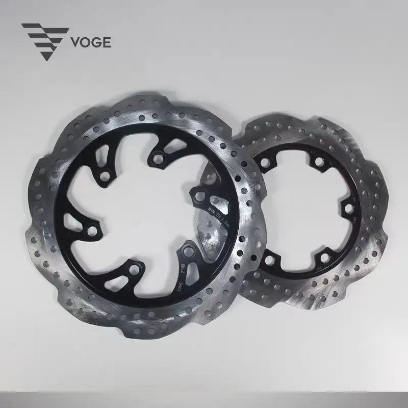Original Motorcycle Front and rear brake discs Floating discs Rotors for LONCIN VOGE 300GY 300Rally LX300GY-D