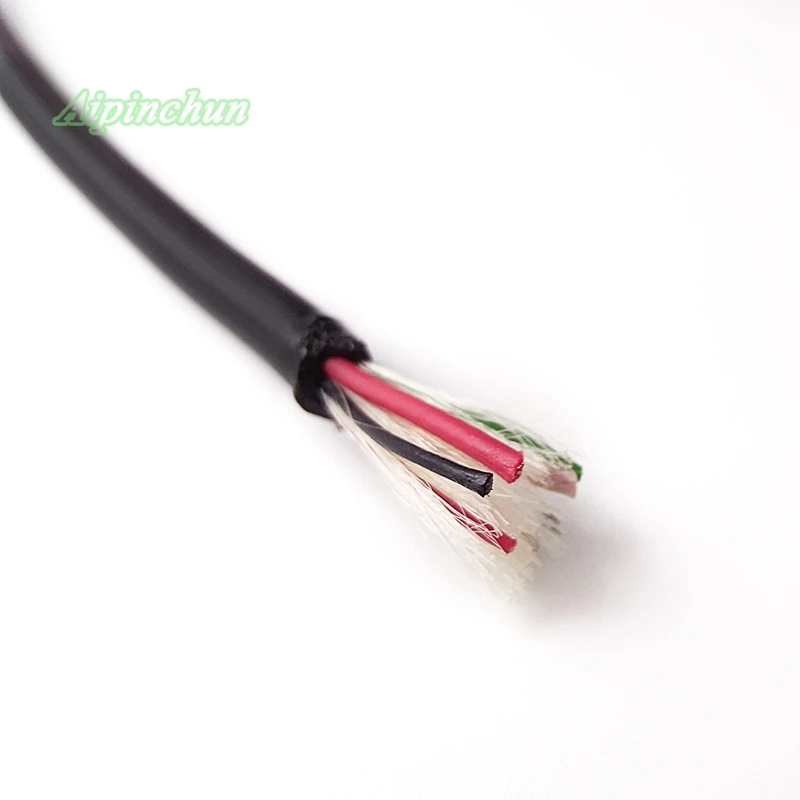 15 Meters/Lot DIY OD3.0mm Audio Video Signal Cable Repair Replacement 6 Wire Core Anti-Cold Cord for Underwater Camera