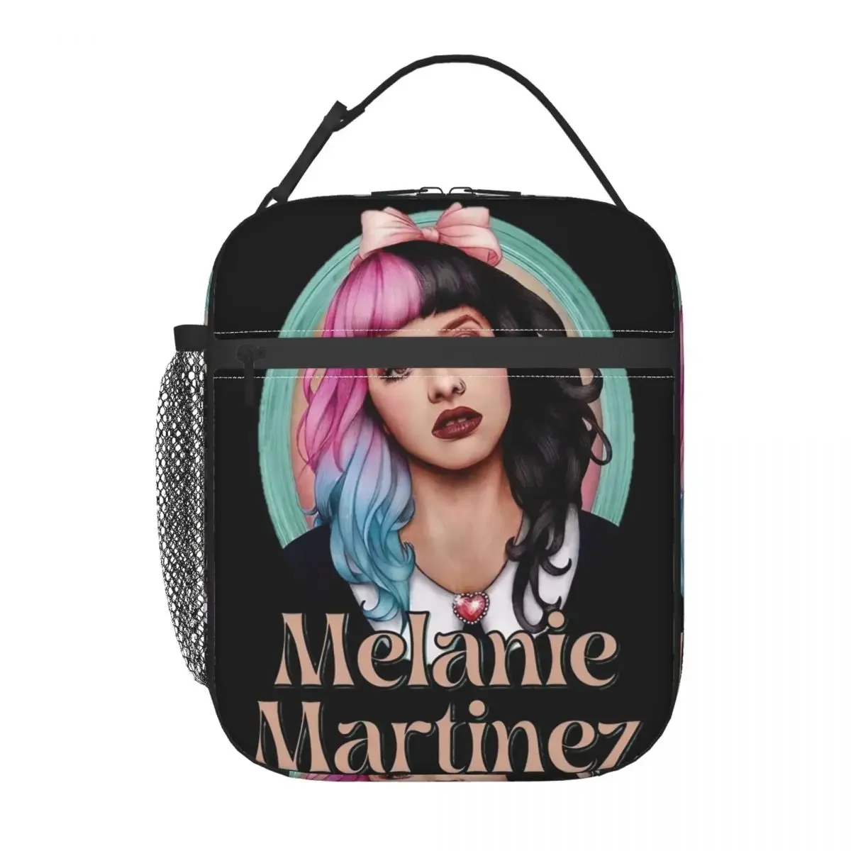 Melanie Martinez Face Insulated Lunch Bag For School Office Crybaby Storage Food Boxes Portable Thermal Cooler Lunch Boxes