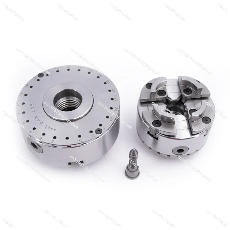 KP96 Woodworking Chuck 5 Inch KP125 Four-jaw Self-centering M33 Thread 4 Inch 100 Chuck for Woodworking Lathe