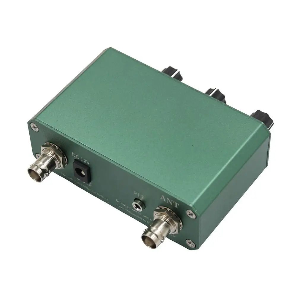 Shortwave Tuned Receiver for RX Applications 3MHz to 30MHz Range Adjustable Gain 0-30dB FINE TUNE and TUNE Knob Controls