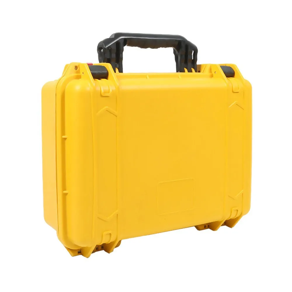Portable Toolbox Empty Rigid Plastic Case Storage Boxes Large Hard Case Tools Suitcase with Lock Waterproof Parts Organizer Box
