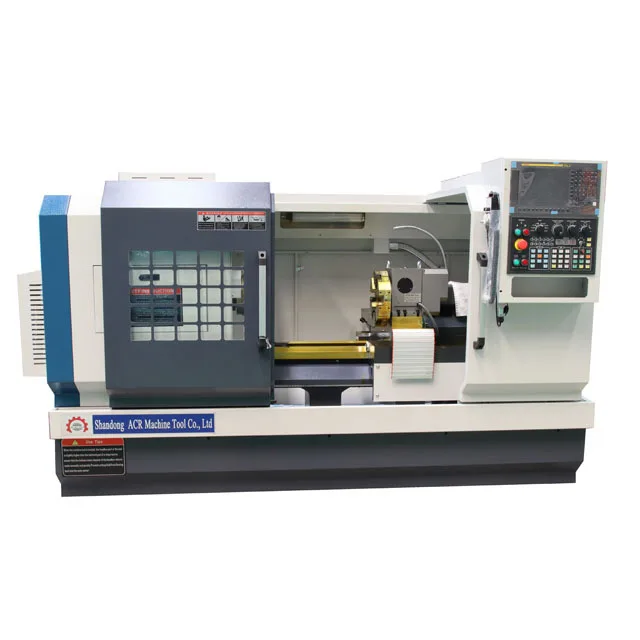 CK6150 CNC Lathe Hine For High Precision Metal Cutting Siemens System 6 Station Turret Hydraulic Chuck