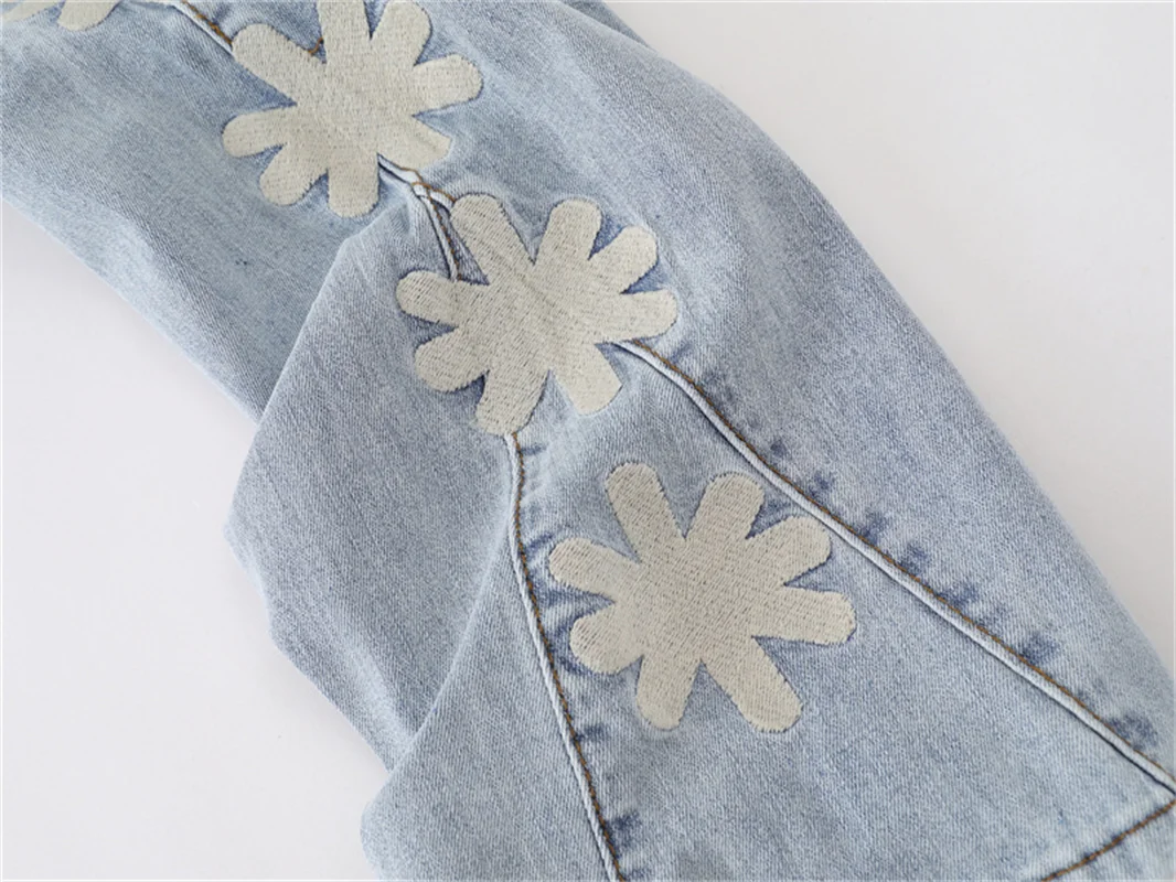 Azul LOSTSHDWS LOGO JEANS Homens Mulheres Jeans de moda simples de alta qualidade