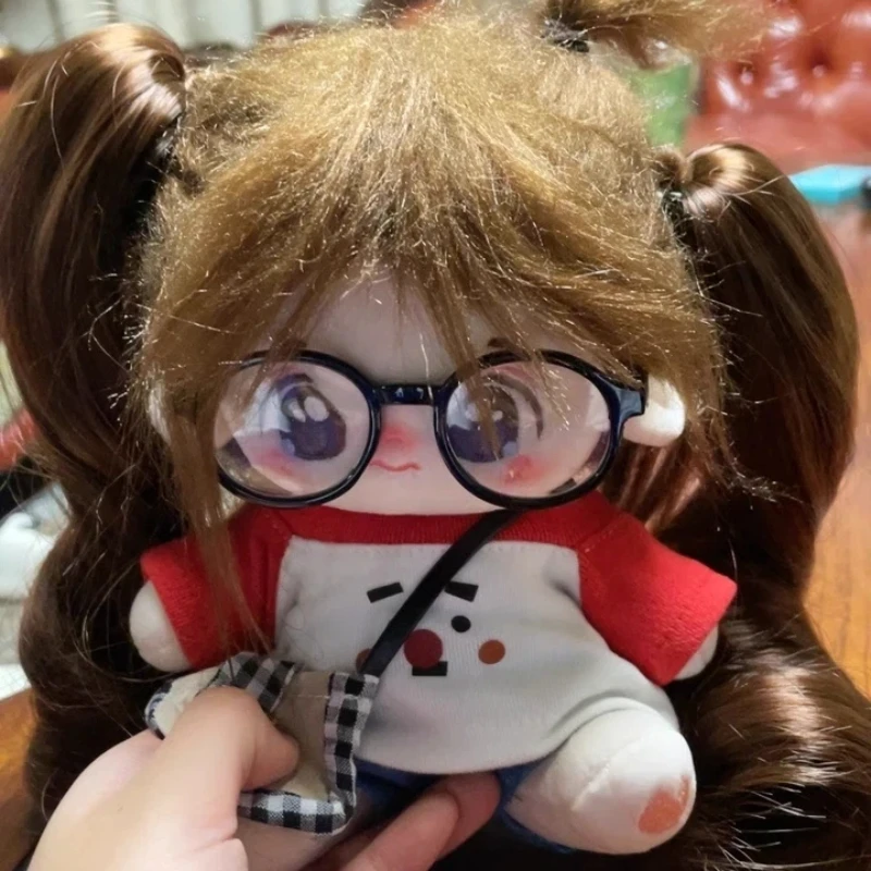 Muñeco de peluche de algodón de 20cm, bonito juguete Convertible de felpa con esqueleto, decoración creativa y exquisita, regalo que aumenta el cerebro