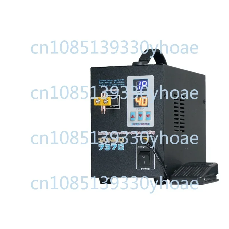 Double Digital Display Double Pulse Small Lithium Battery Spot-Welder Lithium Battery Butt Welding Machine