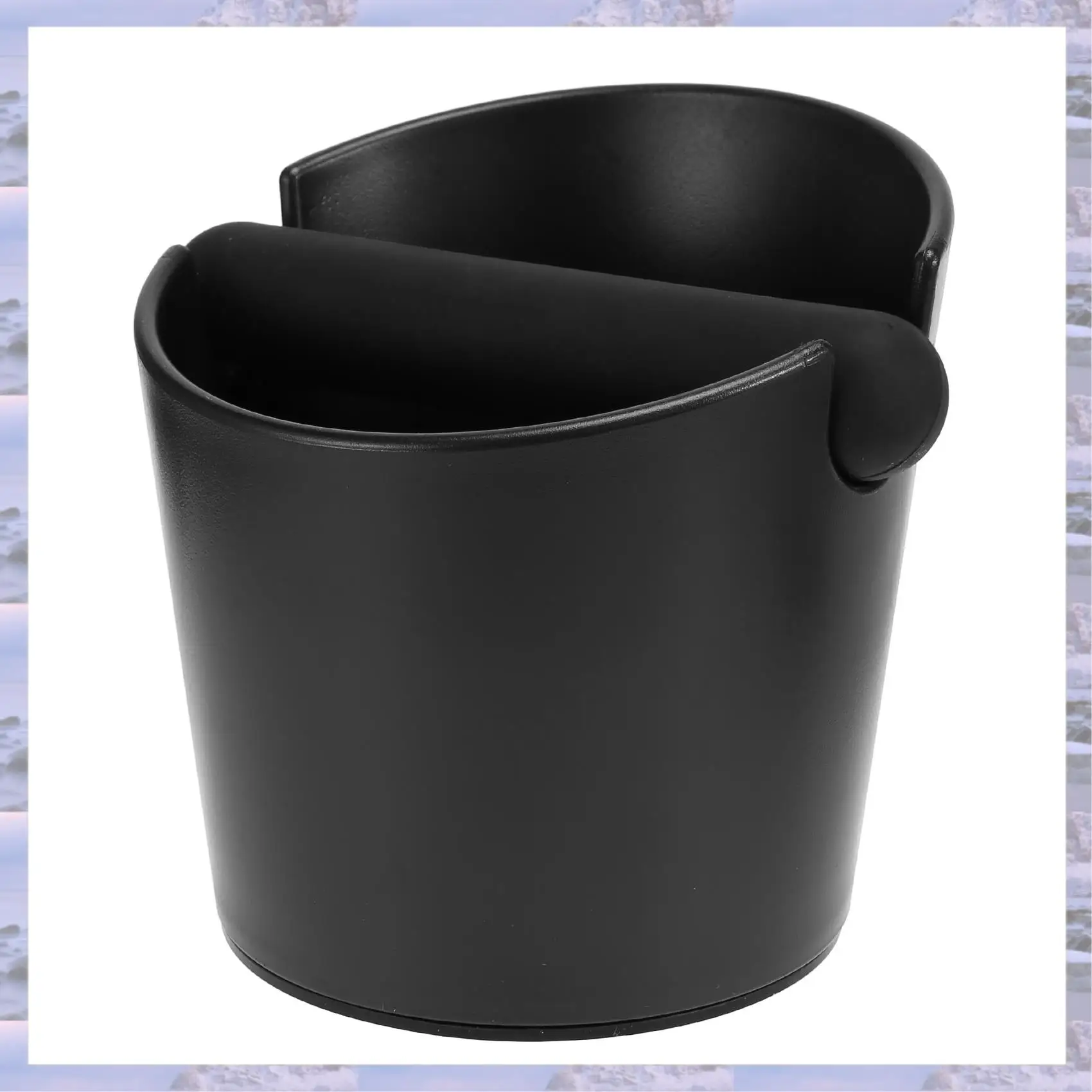 2025-Coffee Knock Box, Shock-Absorbent Espresso Knock Box For Barista Coffee Grind, Anti-Slip Espresso Dump Bin Grind