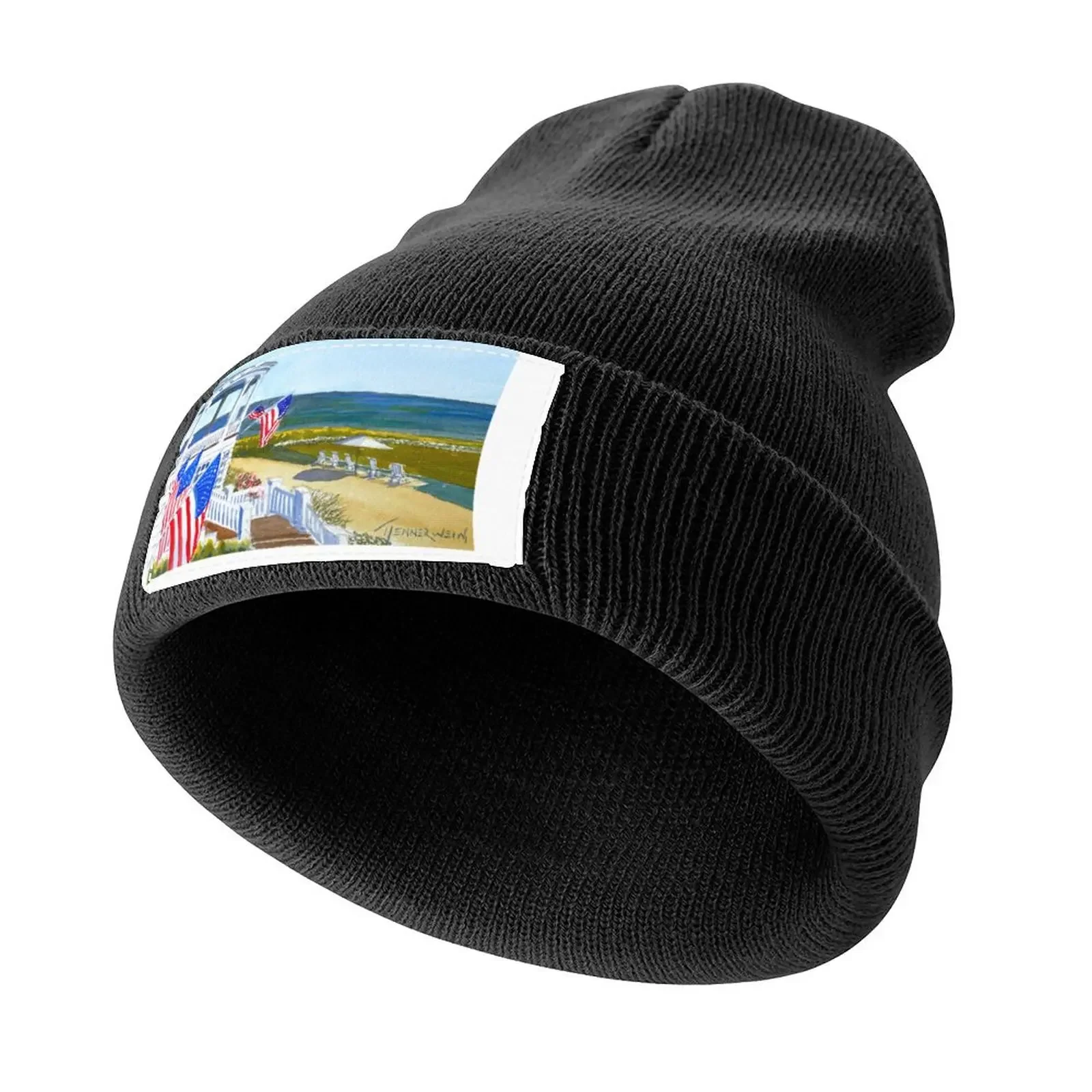 

Ocean House Veranda Knitted Cap Snap Back Hat |-F-| Gentleman Hat Women's Hats Men's