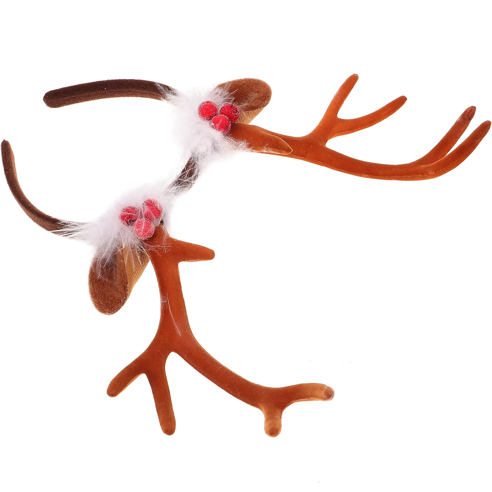 

Antler Headband Women Adult Holiday Party Accessories Christmas Headband Christmas Hair Accessories Adult Berry