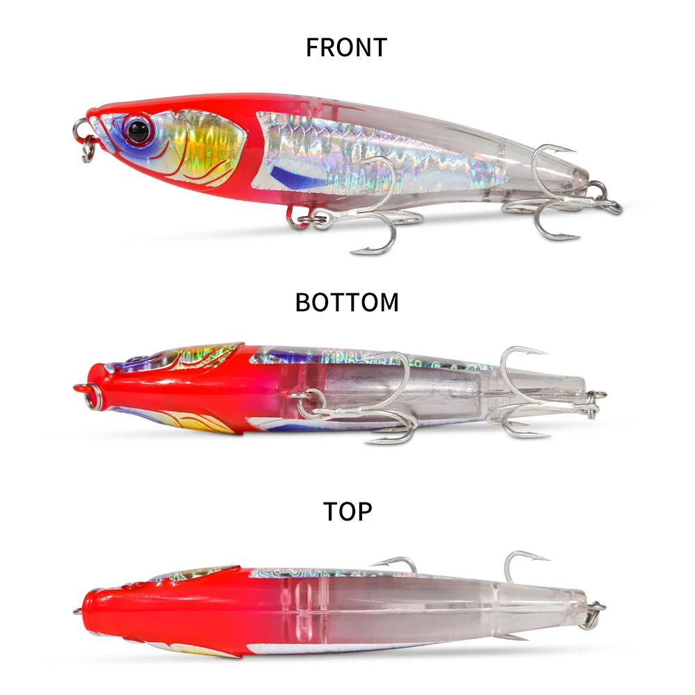 Jig Metálico TAKEDO XY01 – 50g con Anzuelo Triple para Atún - imagen 2