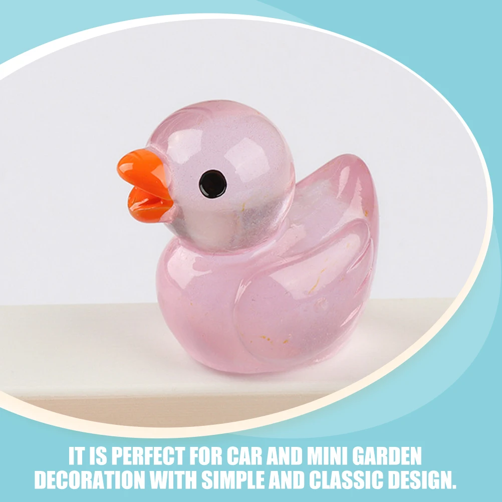 

12pcs Miniature Ducks Figurines ResinBig Toys Decorations for Tabletop Succulents Mini Garden Crafts Gifts Home Accessories