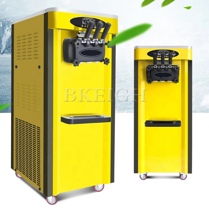 

Including Tariffs Vertical Multifunctional Ice Cream Machine, Commercial Three Flavor Strawberry Sundae Machine