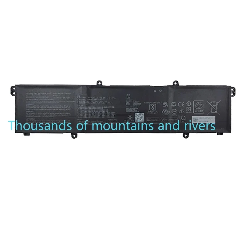 

WYORESY B31N1915 Аккумулятор для ноутбука Asus ExpertBookB1 PX455CE PX455CEPE PX555CDA BR1100CKA BR1100FKA 11,55 В 42 Втч 0B200-03760000